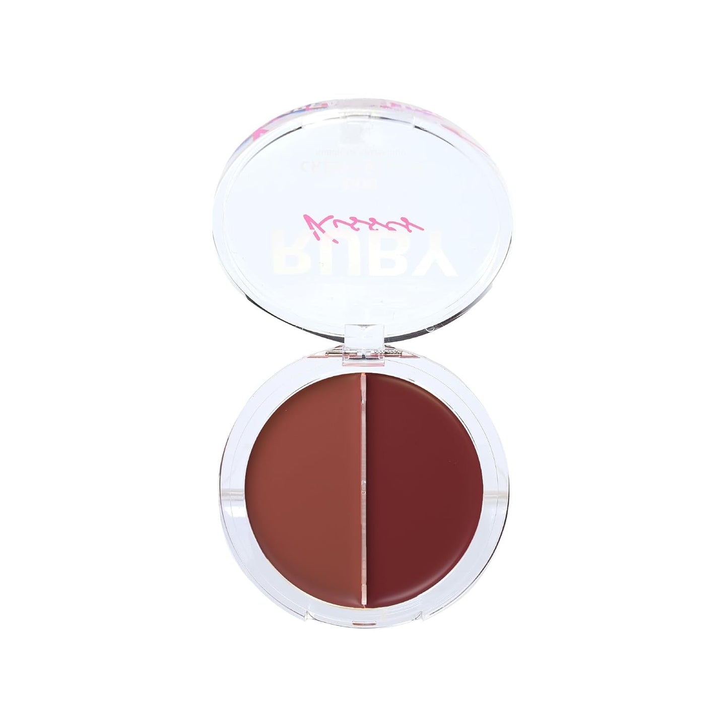 Ruby Kisses Duo Cream Blush, Smooth, Natural-Looking, Long-Lasting Face Makeup Blush for Cheeks, Lips, and Eyes, Buildable and Blendable, Infused with Green Tea, Aloe Vera Extract, and Hyaluronic Acid