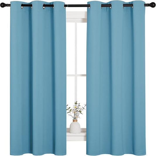 NICETOWN Window Treatment Thermal Insulated Solid Grommet Room Darkening by NICETOWN