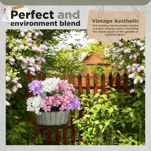 Layhit 6 Pcs Wall Hanging Planters, 10 Inches - Image 5