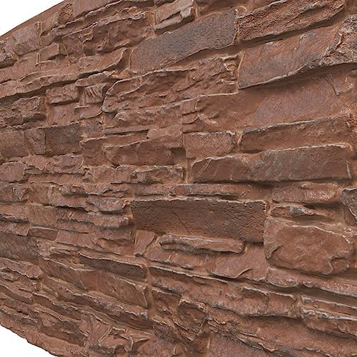 EverStone Canyon Ridge Faux Stone Panel, 45 3/4"W x 24 1/2"H x 1 1/4"D - Image 7