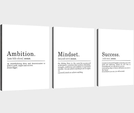 EPHANY ART - Inspirational Canvas Prints - Mindset Quotes, Motivational Wall by EPHANYART