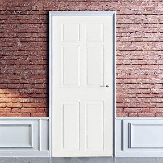 Removable Door Mural Decal, Self-Adhesive Wooden Door Wallpaper, Peel & Stick by DEKMILE