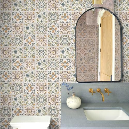 Wudnaye Faux Tile Peel and Stick Wallpaper - Image 4