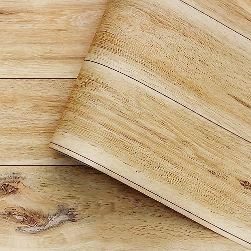 Yun-aeon Wood Peel and Stick Wallpaper 17.7” ×480” Grain Contact Paper - Image 3