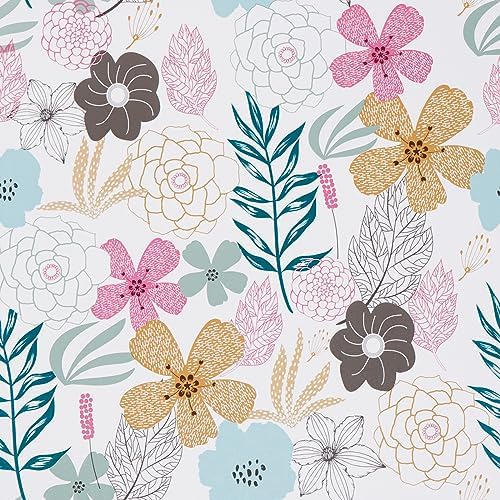 Mecpar Floral Peel and Stick Wallpaper by Mecpar