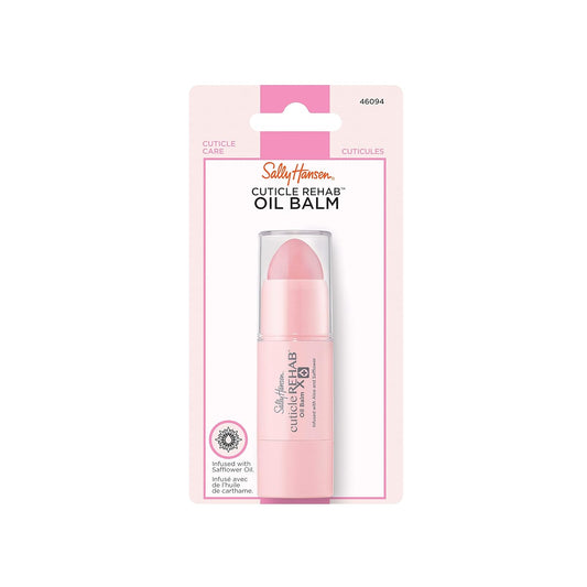Sally Hansen Cuticle Rehab Oil Balm, Natural Essential Oil, Vitamin E, Nourish and Condition, Dry Nails and Cuticles