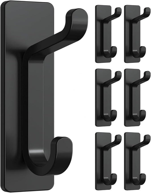 Self Adhesive Wall Hooks for Hanging: Extra Strong 13 LB, Hook for Coat by Josmimic