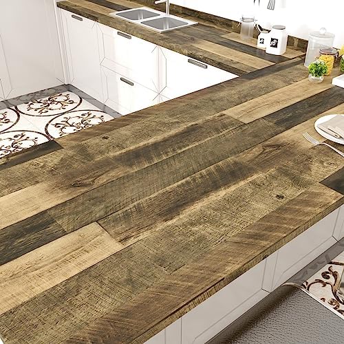 WESTICK Large Wood Contact Paper Wood Wallpaper Peel and Stick Countertops - Image 3