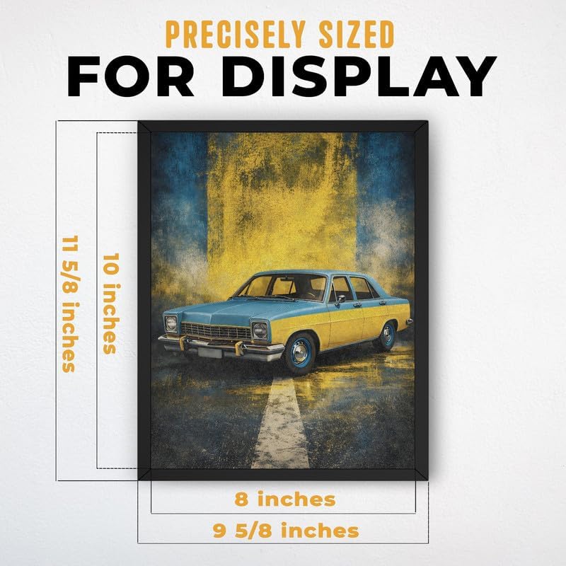 InkFlow Posters Vintage Car Canvas Poster - Image 3