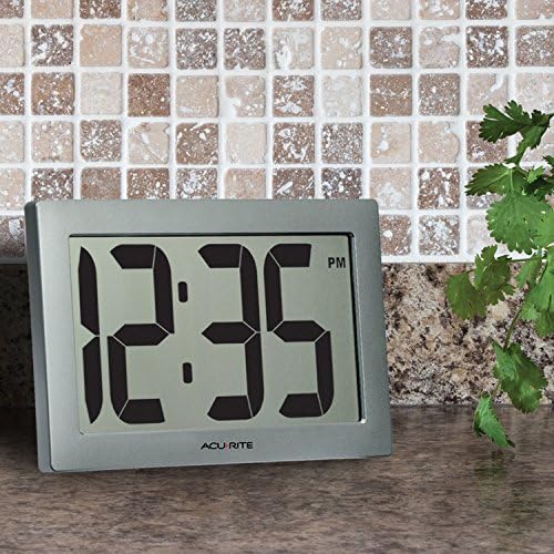 AcuRite (75102M 9.5" Large Digital Clock - Image 4