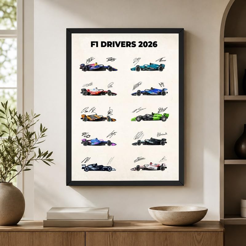 InkFlow Posters Motorsport Canvas Poster - Image 6