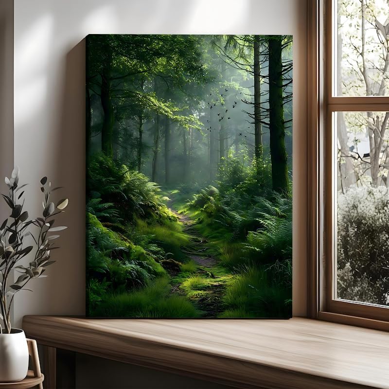 Serene Landscape Canvas Wall Art - Image 3