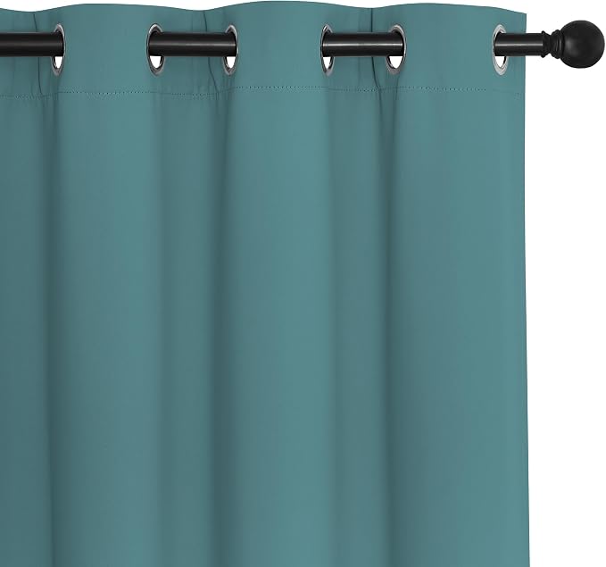 NICETOWN Blackout Curtains for Sliding Glass Door Room Divider Noise Reduce - Image 7