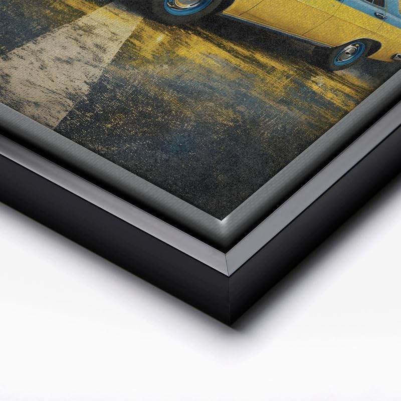 InkFlow Posters Vintage Car Canvas Poster - Image 2