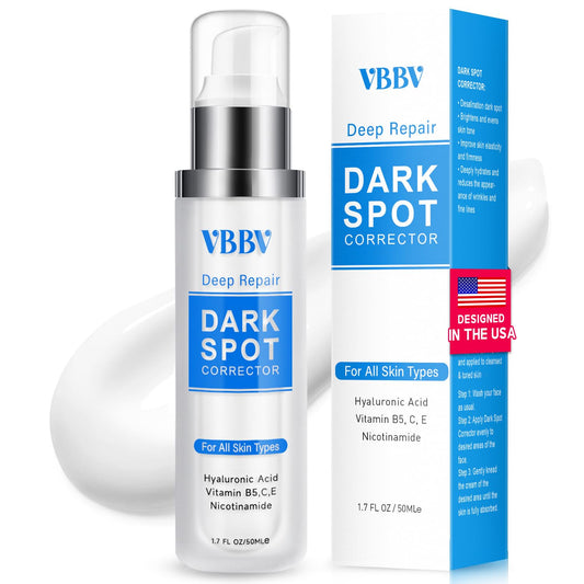 Dark Spot Remover for Face and Body, Dark Spot Corrector, Age Spot Sun Spot Freckles Dark Spot Remover, Melasma Treatment for Face, Advanced Skin Care Cream for Women and Men (1.7 Fl Oz)