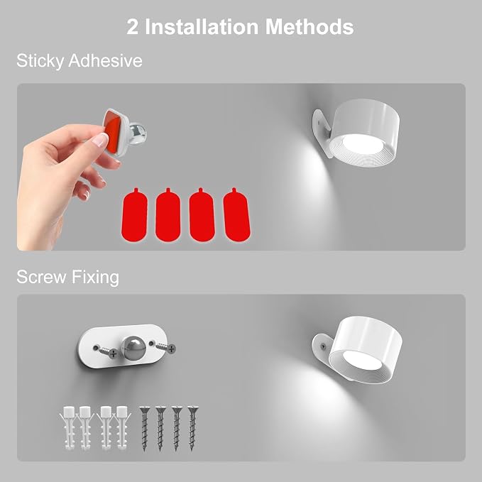 Koopala 2PACK LED Wall Lamps - Image 4