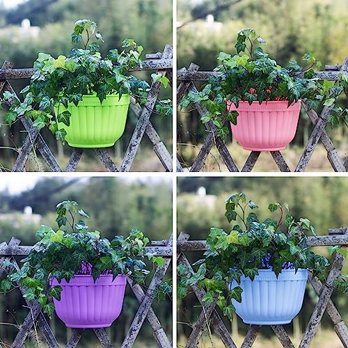 ORIMERC Wall Planter Pots for Herbs, Hanging Planter Indoor Outdoor, Living - Image 5