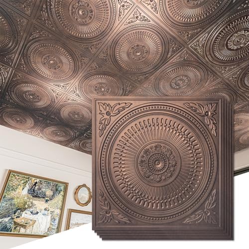 Art3d 12-Pack 2 x 2 ft Drop Ceiling Tiles by Art3d