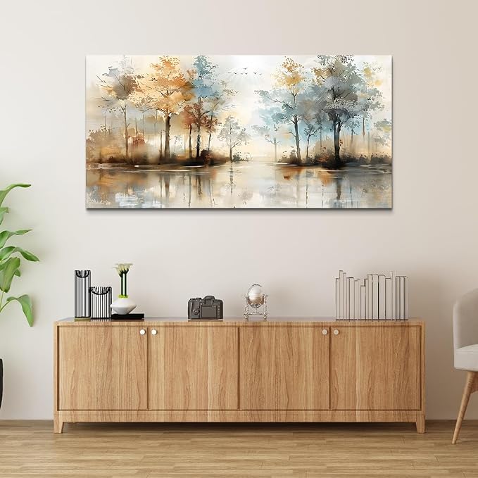 Lapremoly Large Wall Decor For Living Room Framed Wall Art for Bedroom Abstract - Image 5
