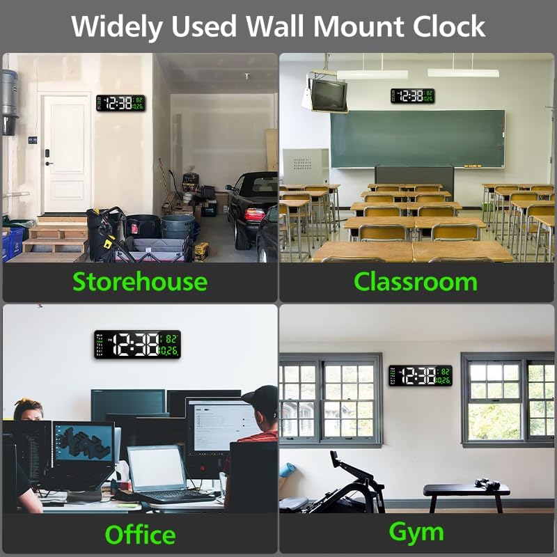 Zgrmbo 16-inch Digital Wall Clock - Image 5