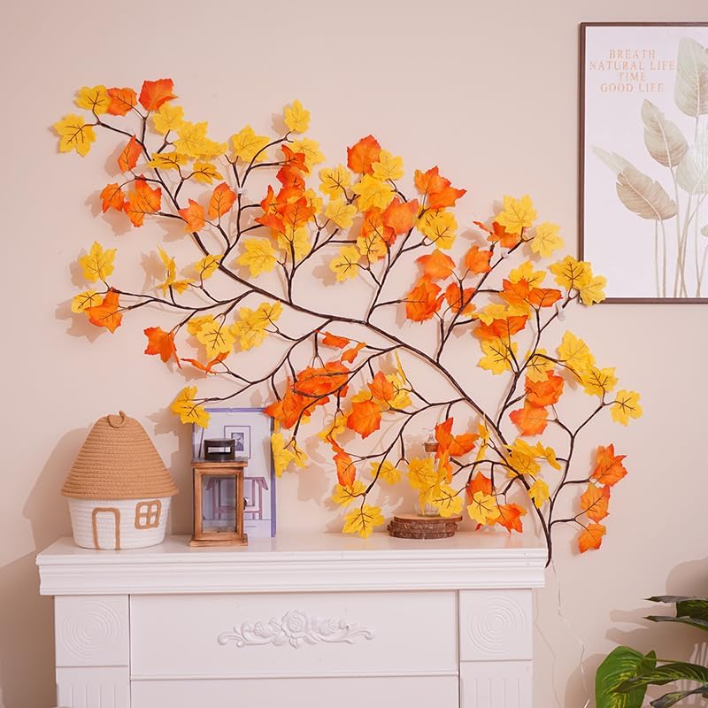 Maple Leaf LED Tree Branch Lights - Image 3