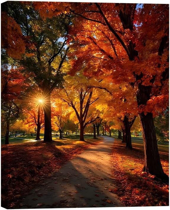 Serene Landscape Canvas Wall Art by Unknown