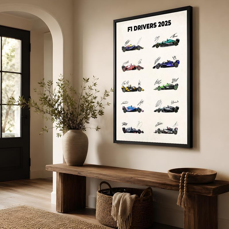 InkFlow Posters Race Car Collection Canvas Poster - Image 3