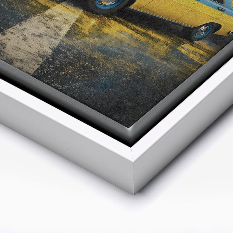 InkFlow Posters Vintage Car Canvas Poster - Image 2