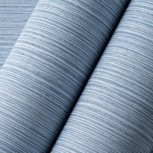 Grasscloth Textured Wallpaper Peel and Stick 24inX393in Fabric Wall Paper - Image 5