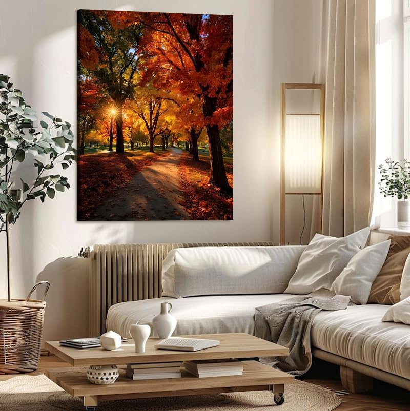 Serene Landscape Canvas Wall Art - Image 2