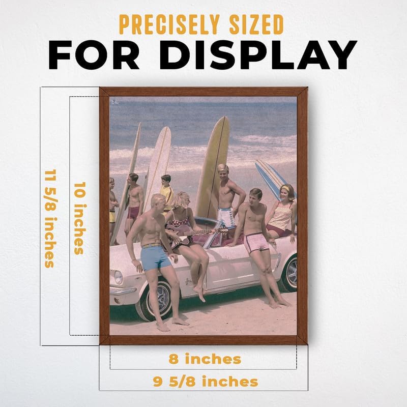 InkFlow Posters Surfers on a Beach Canvas Poster - Image 3