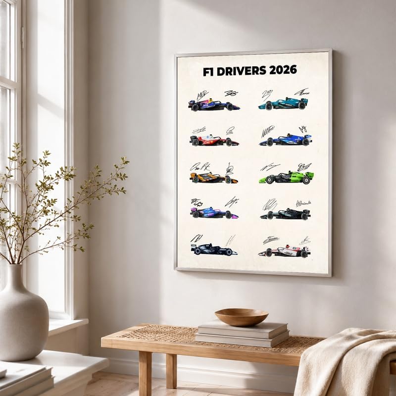 InkFlow Posters Motorsport Canvas Poster - Image 4