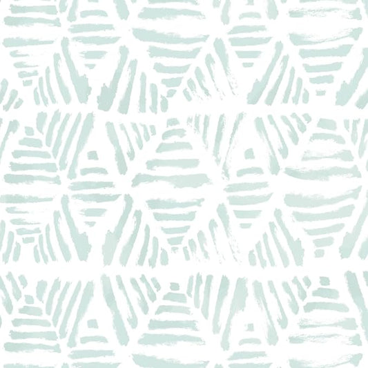 Peel and Stick Wallpaper Modern Geometric Wallpaper 17.3" x 78.7" Green and by Fiula