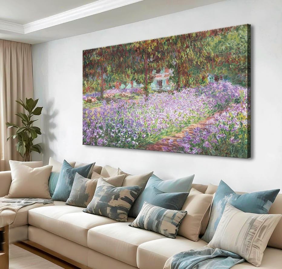 Irises in Monet's Garden, 1900 by Claude Monet by msspart