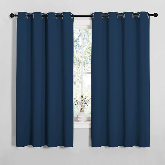 NICETOWN Bedroom Curtain Panels Blackout Draperies, Thermal Insulated Solid by NICETOWN