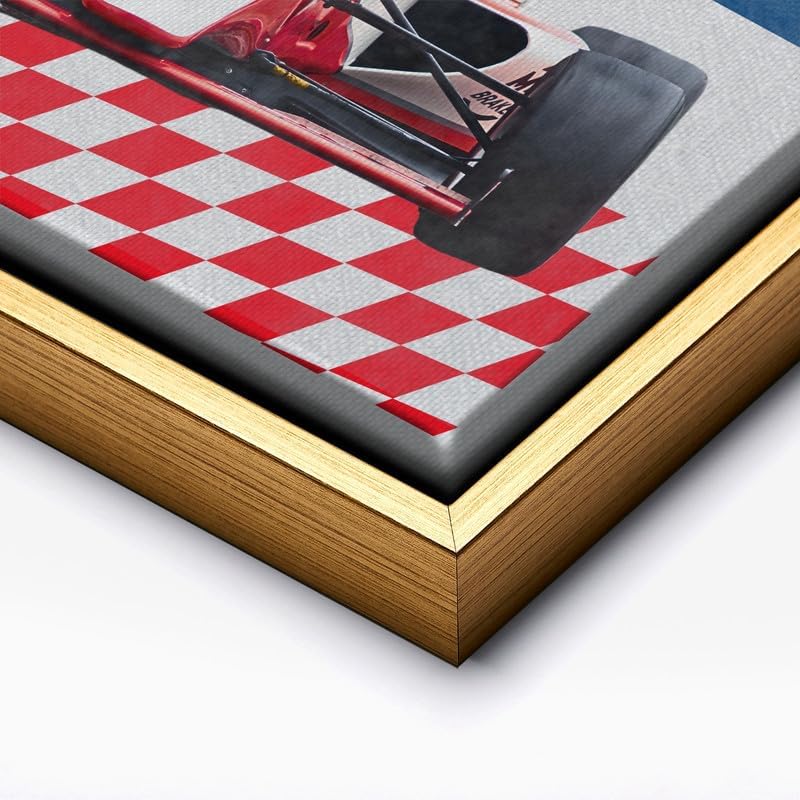 InkFlow Posters Racing Car Canvas Poster - Image 2