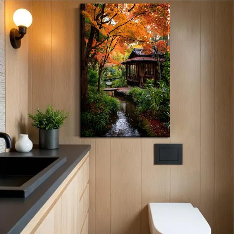 Serene Landscape Canvas Wall Art - Image 7