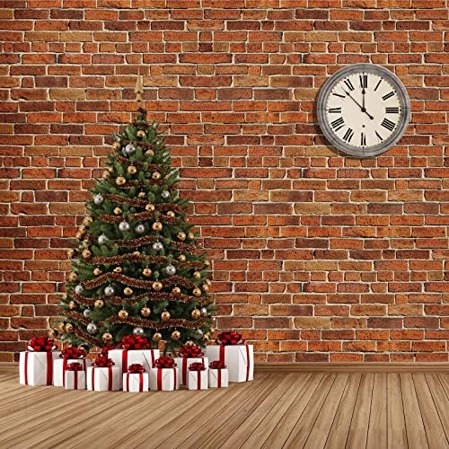 Chuangdi 2Pcs 4.5 x 9ft Brick Stone Backdrop Wallpaper Tablecloth - Image 6