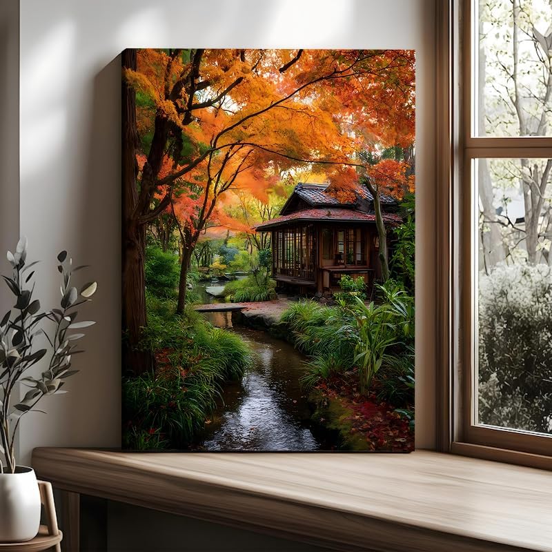 Serene Landscape Canvas Wall Art - Image 3