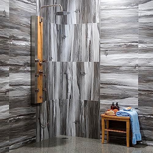 Palisade Interlocking Vinyl Waterproof Wall/Backsplash Tiles - Image 2
