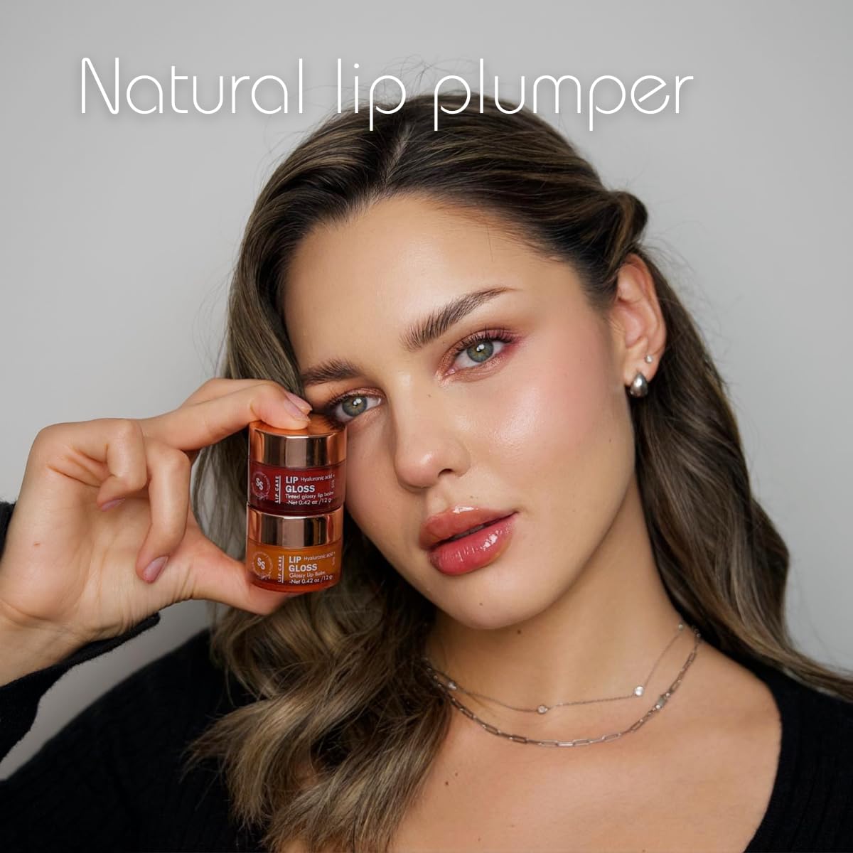 All natural lip balm - with grassfed tallow, Castor oil, CoQ10, Hyaluronic Acid and Silk - Ultra Moisturizing, Conditioning, Organic for dry, chapped, sensitive lips | (0.4 fl oz/12 mL) (Red)