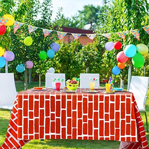 Chuangdi 2Pcs 4.5 x 9ft Brick Stone Backdrop Wallpaper Tablecloth - Image 4