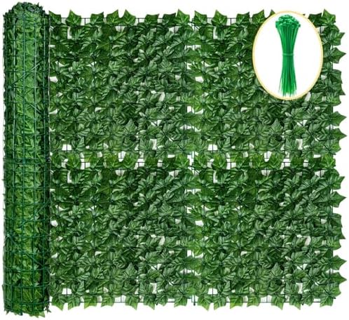 KASZOO Artificial Ivy Privacy Fence Screen by HOME