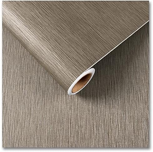 CRE8TIVE Tan Grasscloth Peel and Stick Wallpaper Textured Faux Grass Cloth by CRE8TIVE