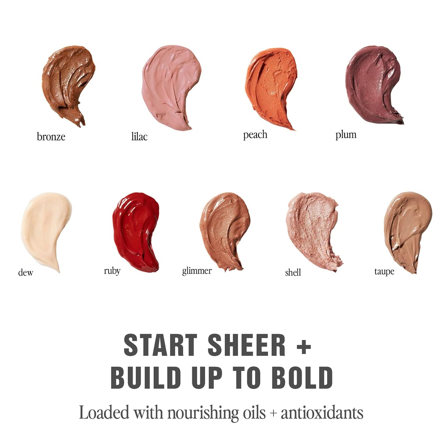 Jillian Dempsey Lid Tint: Satin Cream Eyeshadow I Easy Application for a Natural Shimmer or a Layered Matte Finish I Taupe