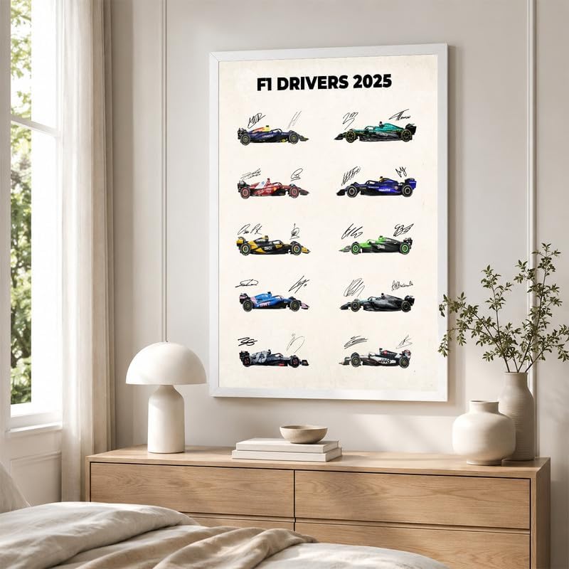 InkFlow Posters Race Car Collection Canvas Poster - Image 4