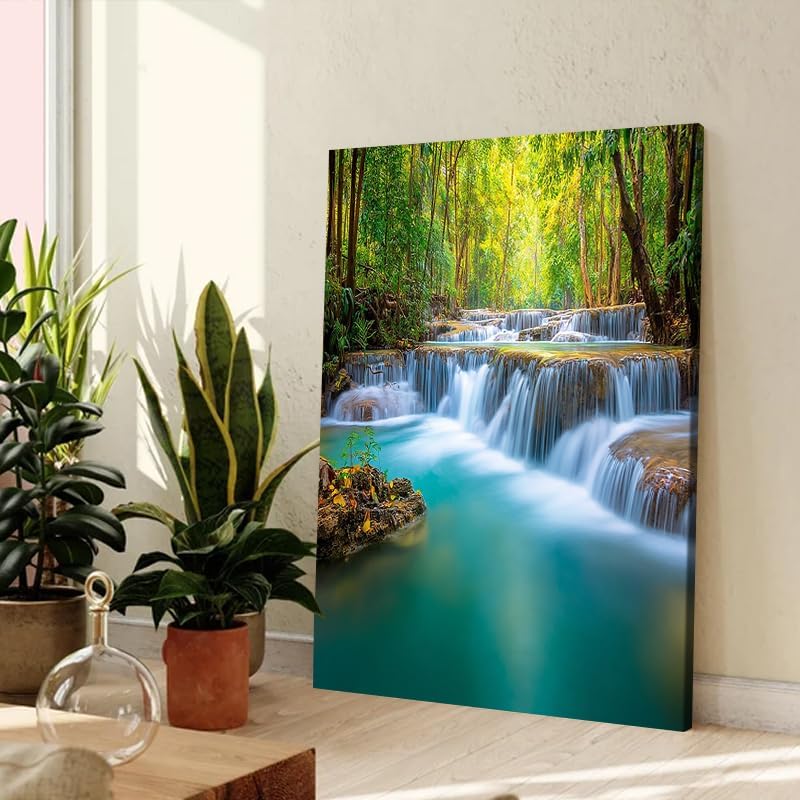 Serene Landscape Canvas Wall Art - Image 4