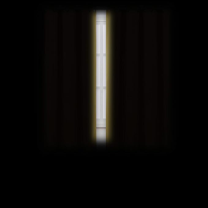 LEMOMO Yellow Thermal Blackout Curtains/42 x 63 Inch/Set of 2 Panels Room - Image 3
