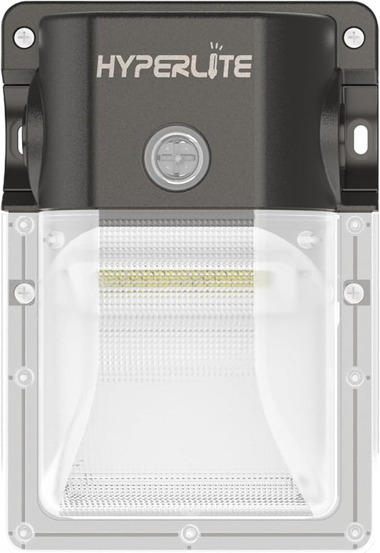 HYPERLITE LED Wall Pack Light: 30W 3600lm 5000K LED Wall Pack by HYPERLITE