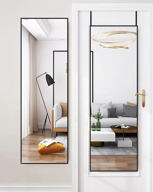 NEARBYSD 48"x 14" Door Mirror, Full Length Mirror Wall Mounted, Over The Door by NEARBYSD